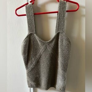 Guess Women’s Sleeveless Essential Serena Rib Mix Sweater